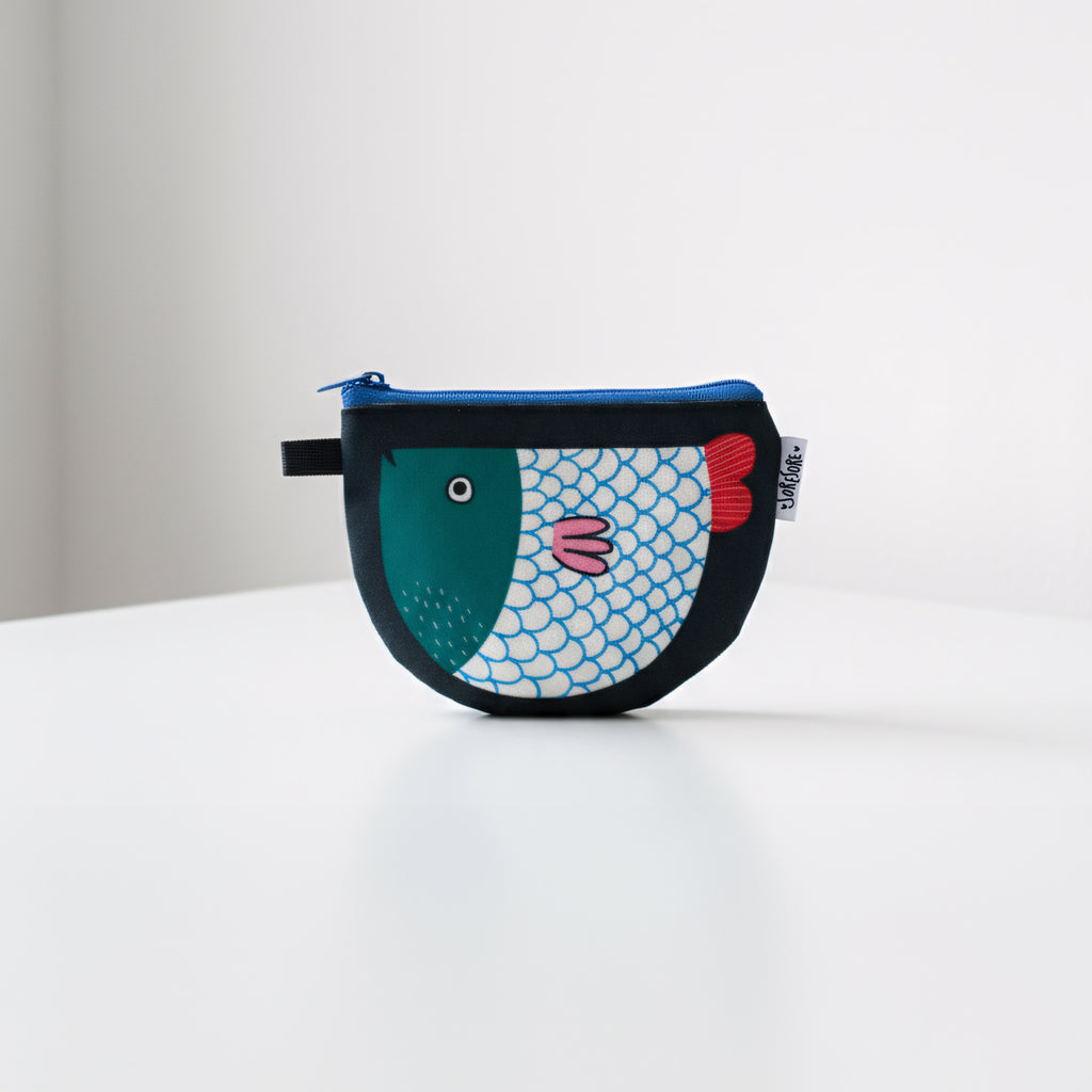 SORESORE | Fish Pouch | Canvas Coin Pouch