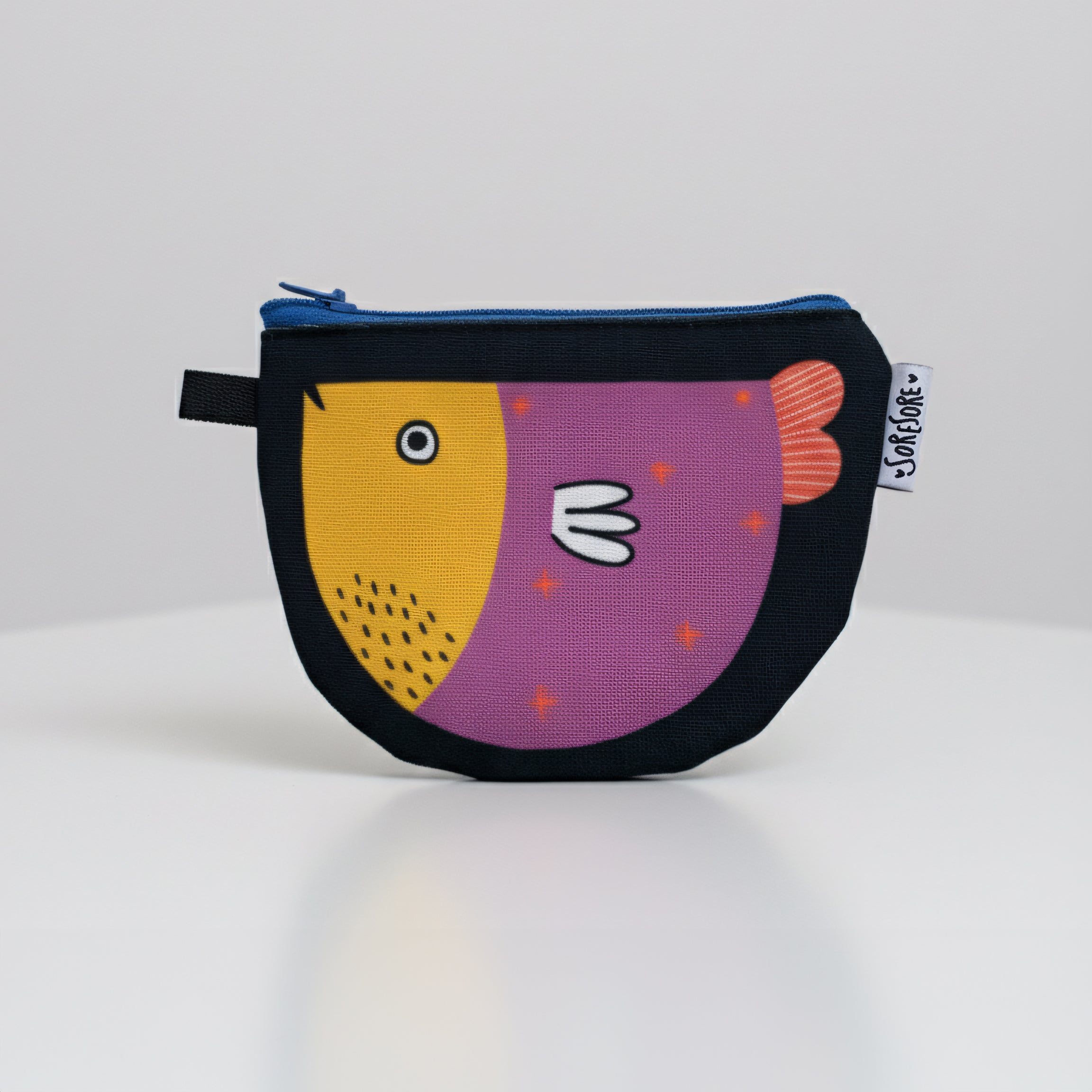 SORESORE | Fish Pouch | Canvas Coin Pouch