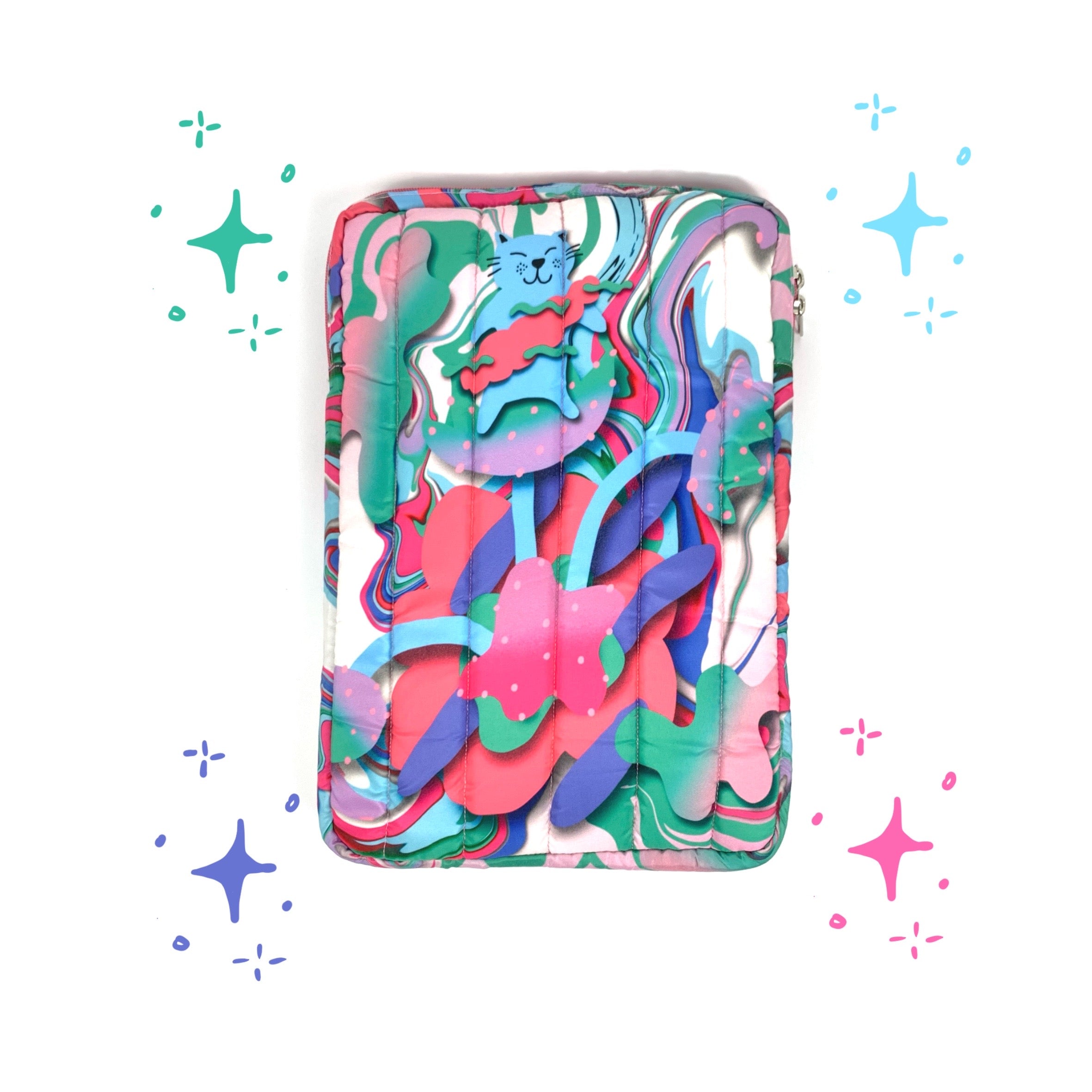 Soresore Goji 14-Inch Laptop Sleeve | Padded & Water-Resistant Case with Artist Print