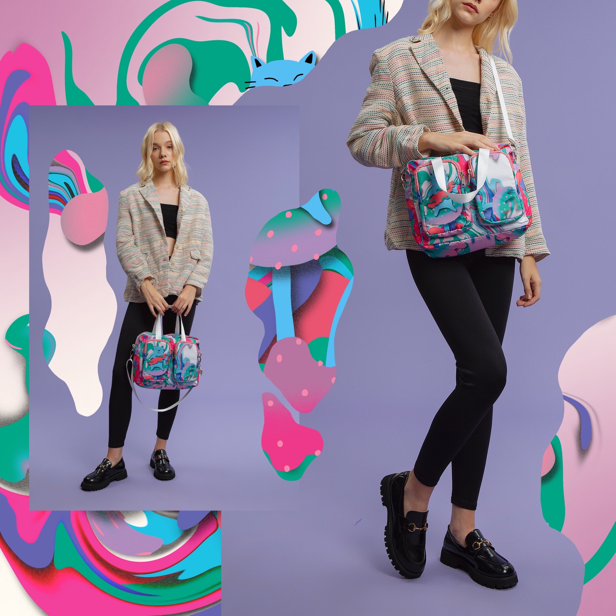 Soresore Lou Sling Bag | Padded Crossbody with 12-Inch Tablet Sleeve