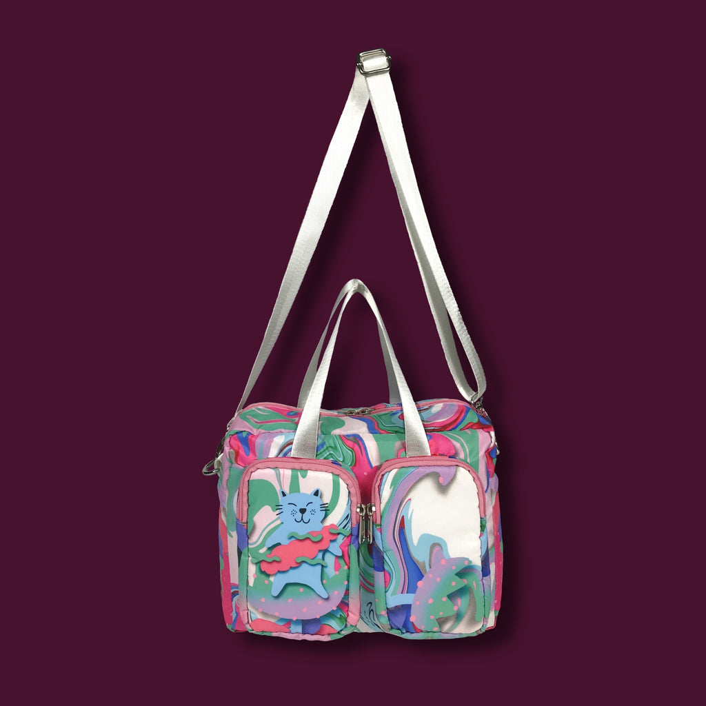Soresore Lou Sling Bag | Padded Crossbody with 12-Inch Tablet Sleeve