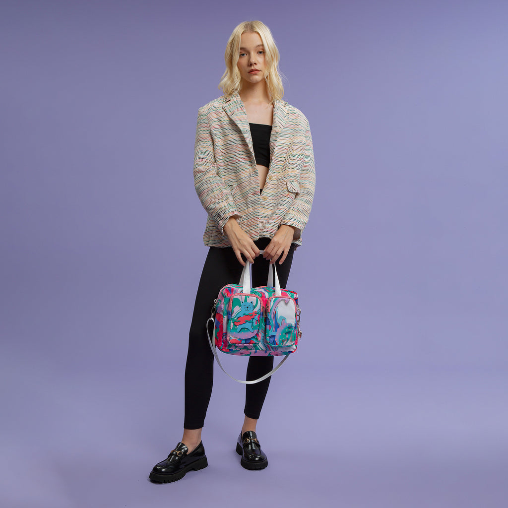 Soresore Lou Sling Bag | Padded Crossbody with 12-Inch Tablet Sleeve