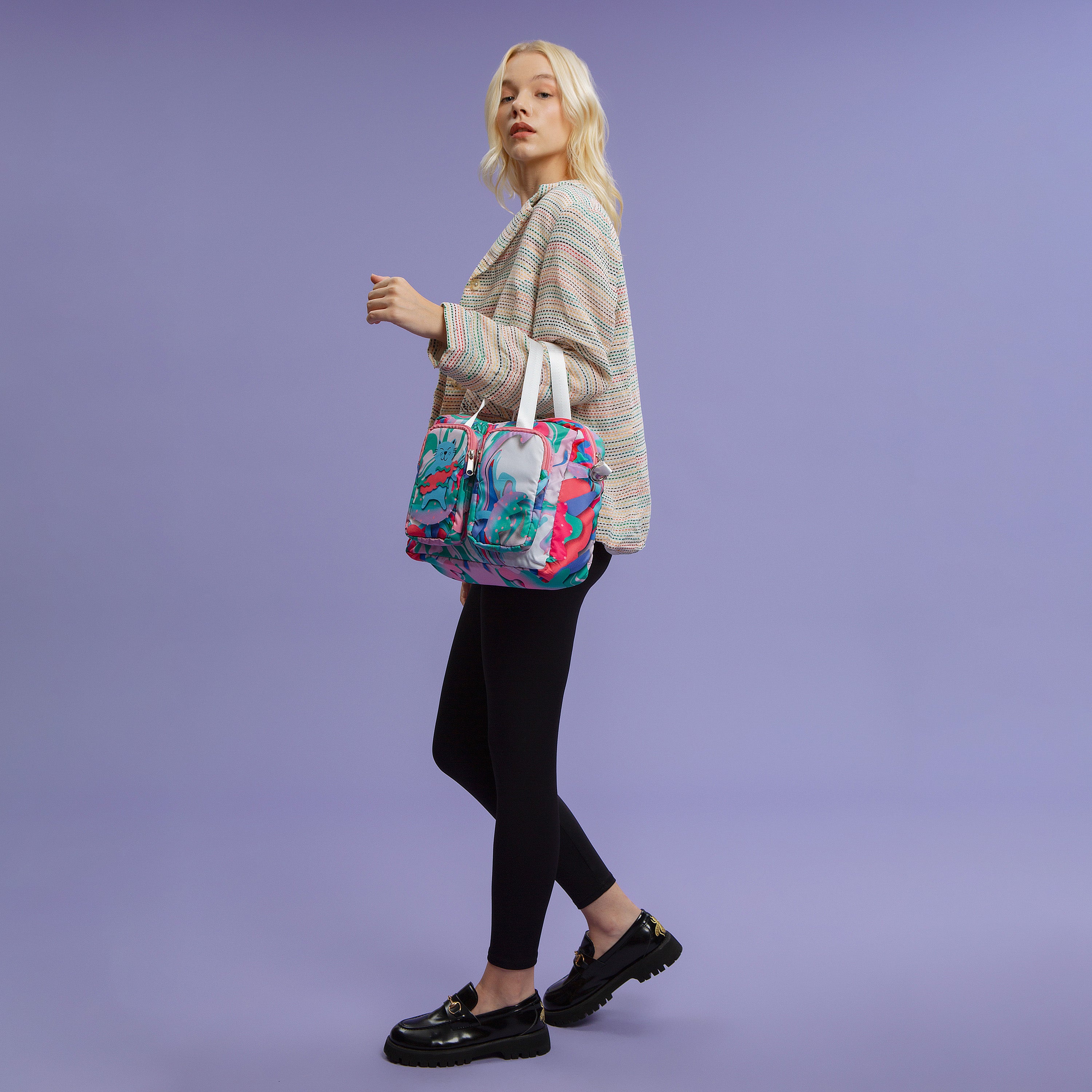 Soresore Lou Sling Bag | Padded Crossbody with 12-Inch Tablet Sleeve