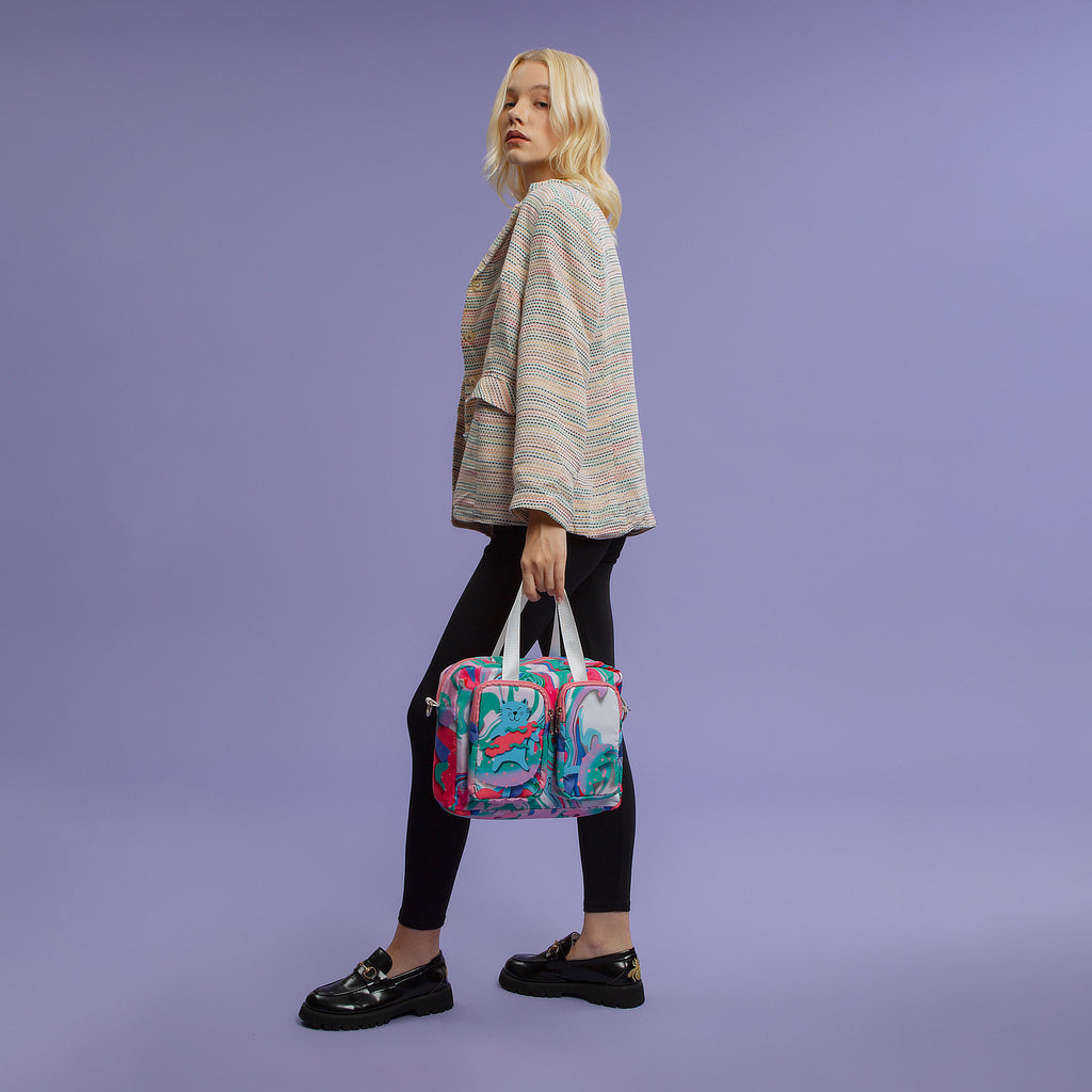 Soresore Lou Sling Bag | Padded Crossbody with 12-Inch Tablet Sleeve