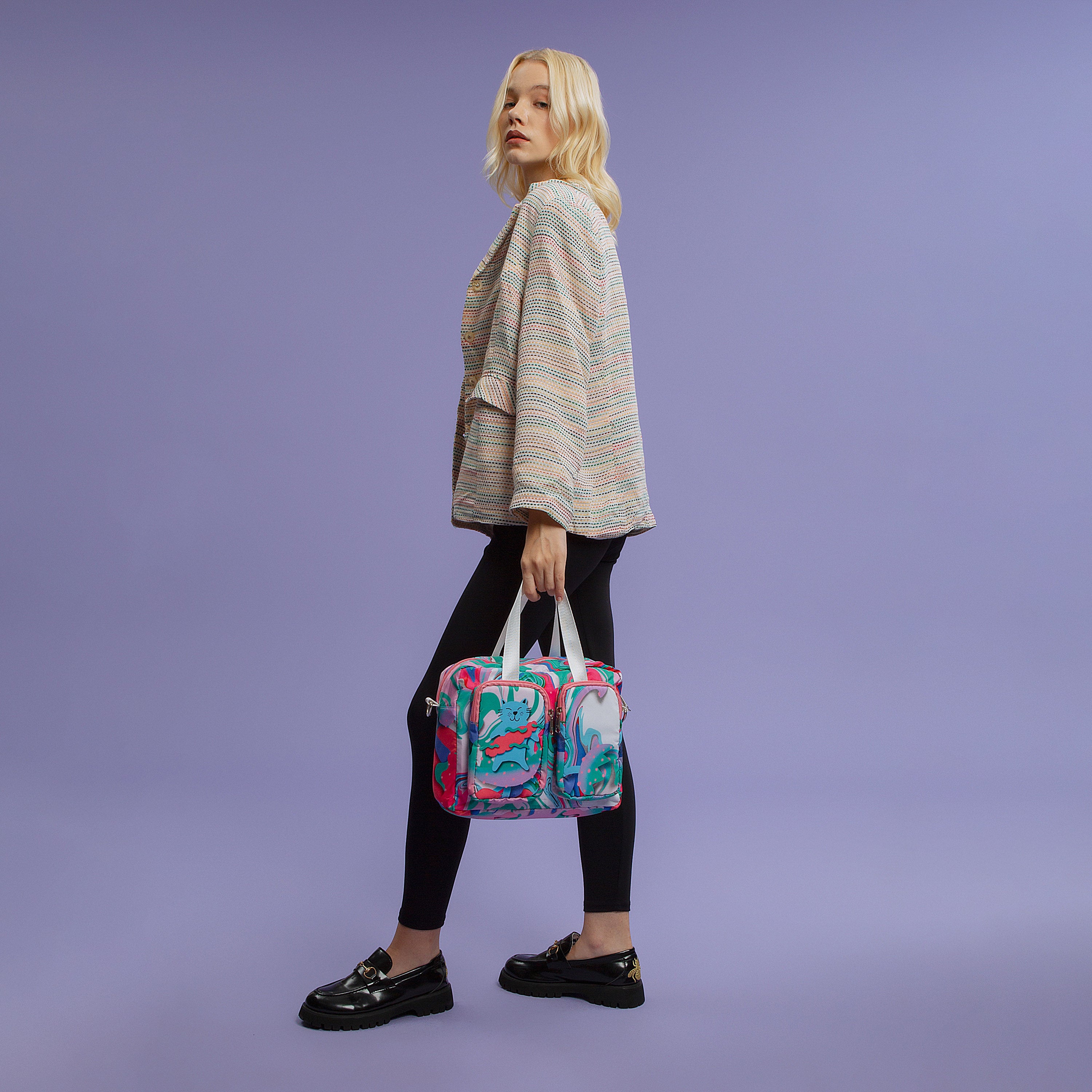 Soresore Lou Sling Bag | Padded Crossbody with 12-Inch Tablet Sleeve
